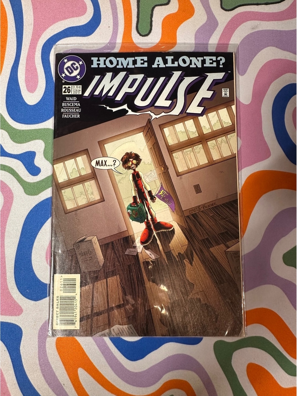 Impulse Home Alone comic book